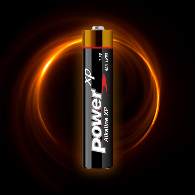 AAA Alkaline Battery with More Power